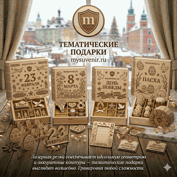 23 февраля - подарки из дерева
