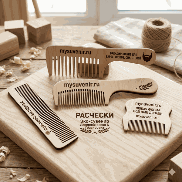 Деревянные расчески