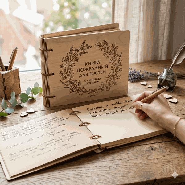 Книги пожеланий для гостей