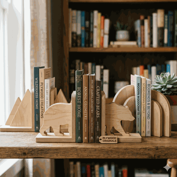 Подставки для книг из фанеры